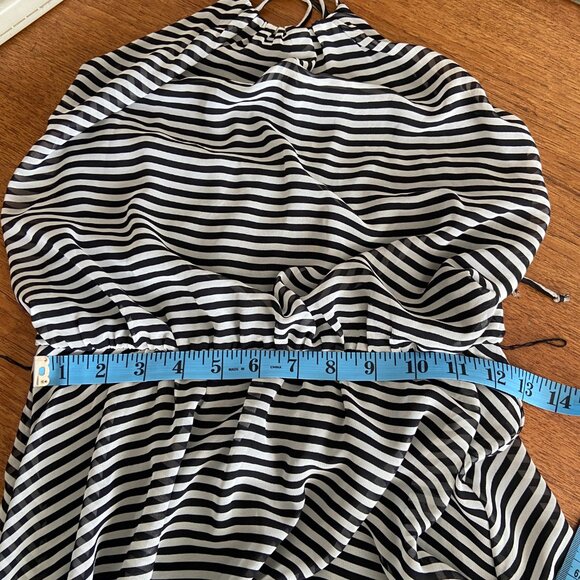 Isaac Mizrahi Halter Chiffon Dress Size 2-4, Garden Party, Wedding Guest - Picture 15 of 16